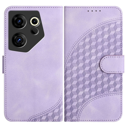 Elephant Head Embossed Phone Leather Case with Lanyard, For Tecno Pova 6 Neo 5G / Spark 30 5G, For Tecno Spark 30 Pro 4G, For Tecno Spark 30 4G, For Tecno Spark Go 5G 2025 / Hot 60i 5G, For Tecno Camon 30 Pro, For Tecno Pova 6 Pro, For Tecno Spark 20 P...