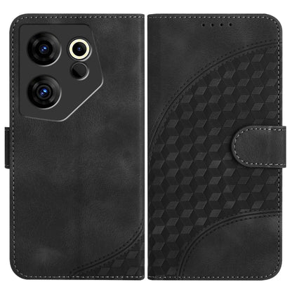 Elephant Head Embossed Phone Leather Case with Lanyard, For Tecno Pova 6 Neo 5G / Spark 30 5G, For Tecno Spark 30 Pro 4G, For Tecno Spark 30 4G, For Tecno Spark Go 5G 2025 / Hot 60i 5G, For Tecno Camon 30 Pro, For Tecno Pova 6 Pro, For Tecno Spark 20 P...