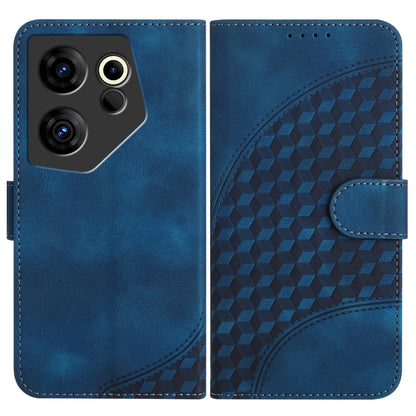 Elephant Head Embossed Phone Leather Case with Lanyard, For Tecno Pova 6 Neo 5G / Spark 30 5G, For Tecno Spark 30 Pro 4G, For Tecno Spark 30 4G, For Tecno Spark Go 5G 2025 / Hot 60i 5G, For Tecno Camon 30 Pro, For Tecno Pova 6 Pro, For Tecno Spark 20 P...