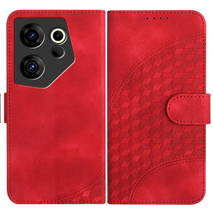 Elephant Head Embossed Phone Leather Case with Lanyard, For Tecno Pova 6 Neo 5G / Spark 30 5G, For Tecno Spark 30 Pro 4G, For Tecno Spark 30 4G, For Tecno Spark Go 5G 2025 / Hot 60i 5G, For Tecno Camon 30 Pro, For Tecno Pova 6 Pro, For Tecno Spark 20 P...