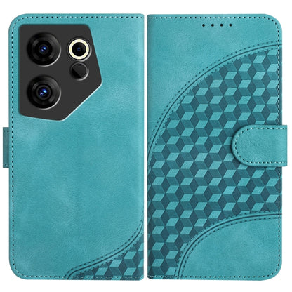 Elephant Head Embossed Phone Leather Case with Lanyard, For Tecno Pova 6 Neo 5G / Spark 30 5G, For Tecno Spark 30 Pro 4G, For Tecno Spark 30 4G, For Tecno Spark Go 5G 2025 / Hot 60i 5G, For Tecno Camon 30 Pro, For Tecno Pova 6 Pro, For Tecno Spark 20 P...