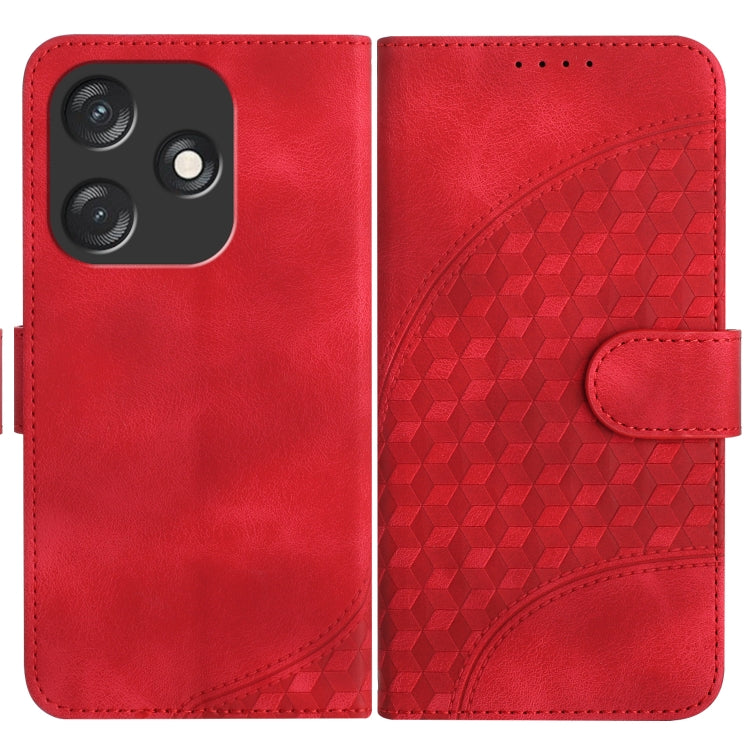Elephant Head Embossed Phone Leather Case with Lanyard, For Tecno Pova 6 Neo 5G / Spark 30 5G, For Tecno Spark 30 Pro 4G, For Tecno Spark 30 4G, For Tecno Spark Go 5G 2025 / Hot 60i 5G, For Tecno Camon 30 Pro, For Tecno Pova 6 Pro, For Tecno Spark 20 P...