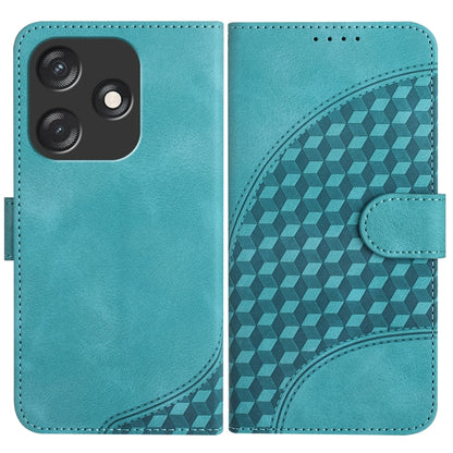 Elephant Head Embossed Phone Leather Case with Lanyard, For Tecno Pova 6 Neo 5G / Spark 30 5G, For Tecno Spark 30 Pro 4G, For Tecno Spark 30 4G, For Tecno Spark Go 5G 2025 / Hot 60i 5G, For Tecno Camon 30 Pro, For Tecno Pova 6 Pro, For Tecno Spark 20 P...