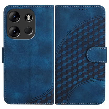 Elephant Head Embossed Phone Leather Case with Lanyard, For Tecno Spark 10 4G, For Tecno Spark Go 2023, For Tecno Spark 10 Pro, For Tecno Pova 4