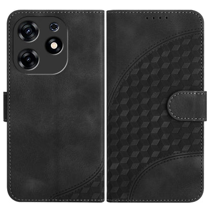 Elephant Head Embossed Phone Leather Case with Lanyard, For Tecno Spark 10 4G, For Tecno Spark Go 2023, For Tecno Spark 10 Pro, For Tecno Pova 4