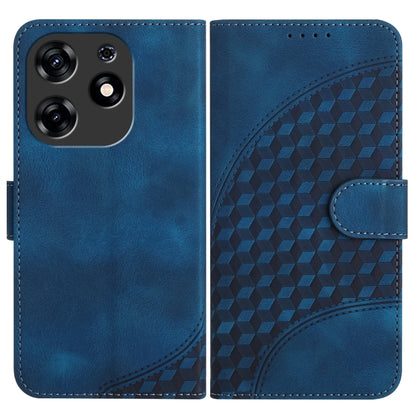 Elephant Head Embossed Phone Leather Case with Lanyard, For Tecno Spark 10 4G, For Tecno Spark Go 2023, For Tecno Spark 10 Pro, For Tecno Pova 4