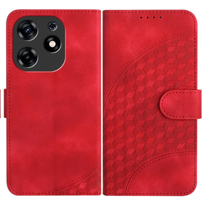 Elephant Head Embossed Phone Leather Case with Lanyard, For Tecno Spark 10 4G, For Tecno Spark Go 2023, For Tecno Spark 10 Pro, For Tecno Pova 4