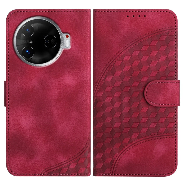 Elephant Head Embossed Phone Leather Case with Lanyard, For Tecno Pova 6 Neo 5G / Spark 30 5G, For Tecno Spark 30 Pro 4G, For Tecno Spark 30 4G, For Tecno Spark Go 5G 2025 / Hot 60i 5G, For Tecno Camon 30 Pro, For Tecno Pova 6 Pro, For Tecno Spark 20 P...