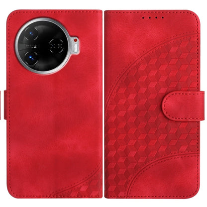 Elephant Head Embossed Phone Leather Case with Lanyard, For Tecno Pova 6 Neo 5G / Spark 30 5G, For Tecno Spark 30 Pro 4G, For Tecno Spark 30 4G, For Tecno Spark Go 5G 2025 / Hot 60i 5G, For Tecno Camon 30 Pro, For Tecno Pova 6 Pro, For Tecno Spark 20 P...