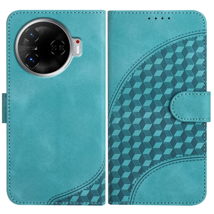 Elephant Head Embossed Phone Leather Case with Lanyard, For Tecno Pova 6 Neo 5G / Spark 30 5G, For Tecno Spark 30 Pro 4G, For Tecno Spark 30 4G, For Tecno Spark Go 5G 2025 / Hot 60i 5G, For Tecno Camon 30 Pro, For Tecno Pova 6 Pro, For Tecno Spark 20 P...