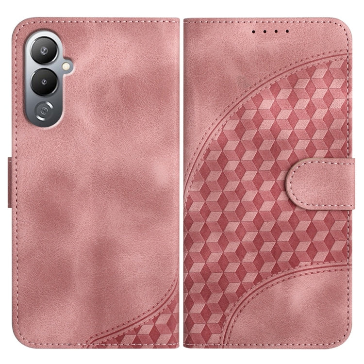 Elephant Head Embossed Phone Leather Case with Lanyard, For Tecno Spark 10 4G, For Tecno Spark Go 2023, For Tecno Spark 10 Pro, For Tecno Pova 4
