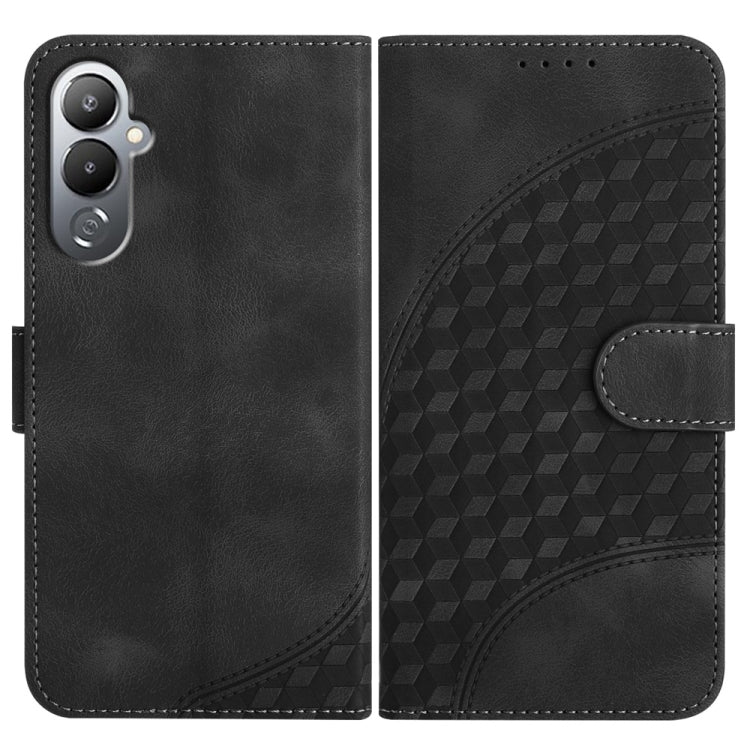 Elephant Head Embossed Phone Leather Case with Lanyard, For Tecno Spark 10 4G, For Tecno Spark Go 2023, For Tecno Spark 10 Pro, For Tecno Pova 4
