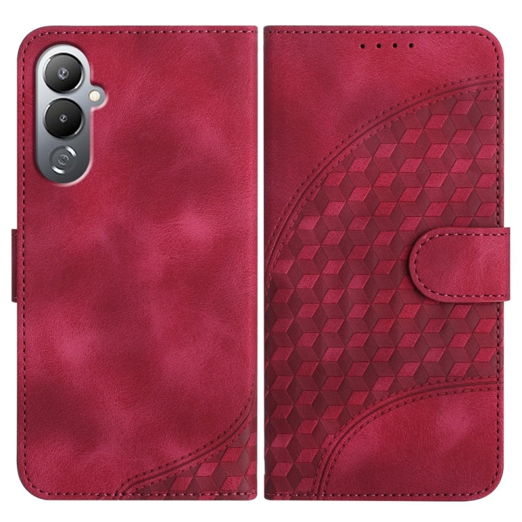 Elephant Head Embossed Phone Leather Case with Lanyard, For Tecno Spark 10 4G, For Tecno Spark Go 2023, For Tecno Spark 10 Pro, For Tecno Pova 4