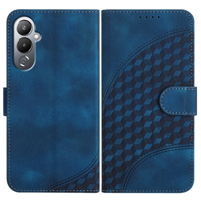 Elephant Head Embossed Phone Leather Case with Lanyard, For Tecno Spark 10 4G, For Tecno Spark Go 2023, For Tecno Spark 10 Pro, For Tecno Pova 4