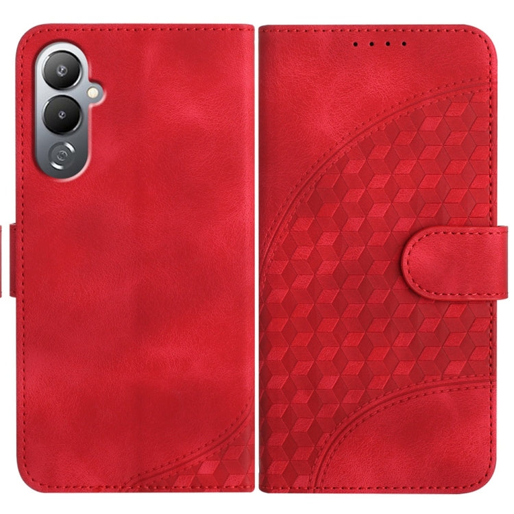 Elephant Head Embossed Phone Leather Case with Lanyard, For Tecno Spark 10 4G, For Tecno Spark Go 2023, For Tecno Spark 10 Pro, For Tecno Pova 4