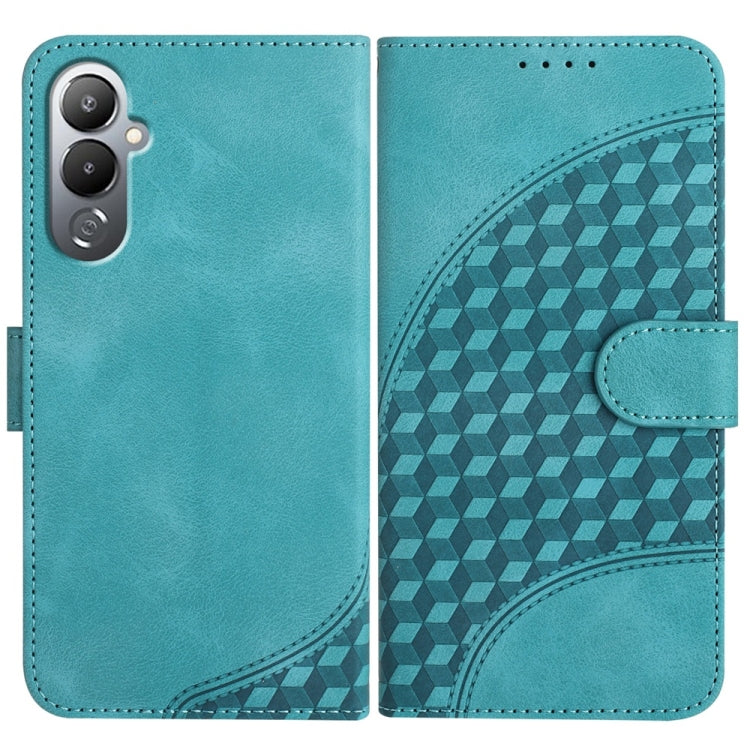 Elephant Head Embossed Phone Leather Case with Lanyard, For Tecno Spark 10 4G, For Tecno Spark Go 2023, For Tecno Spark 10 Pro, For Tecno Pova 4
