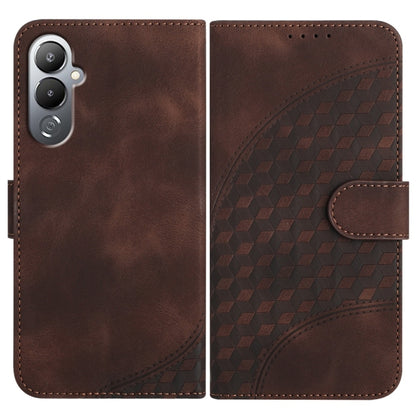 Elephant Head Embossed Phone Leather Case with Lanyard, For Tecno Spark 10 4G, For Tecno Spark Go 2023, For Tecno Spark 10 Pro, For Tecno Pova 4
