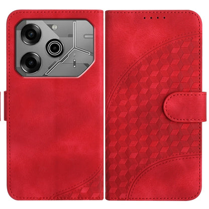 Elephant Head Embossed Phone Leather Case with Lanyard, For Tecno Pova 6 Neo 5G / Spark 30 5G, For Tecno Spark 30 Pro 4G, For Tecno Spark 30 4G, For Tecno Spark Go 5G 2025 / Hot 60i 5G, For Tecno Camon 30 Pro, For Tecno Pova 6 Pro, For Tecno Spark 20 P...