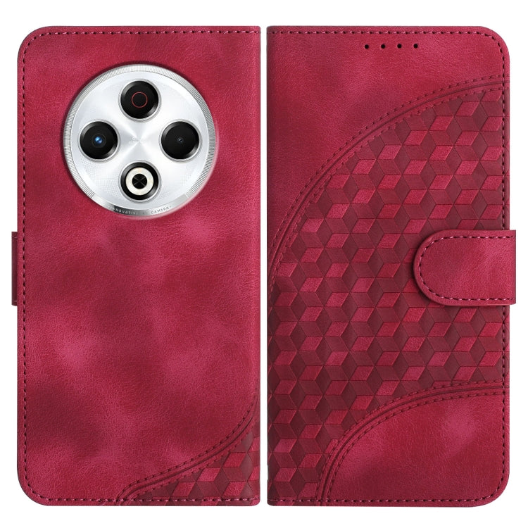 Elephant Head Embossed Phone Leather Case with Lanyard, For Tecno Pova 6 Neo 5G / Spark 30 5G, For Tecno Spark 30 Pro 4G, For Tecno Spark 30 4G, For Tecno Spark Go 5G 2025 / Hot 60i 5G, For Tecno Camon 30 Pro, For Tecno Pova 6 Pro, For Tecno Spark 20 P...