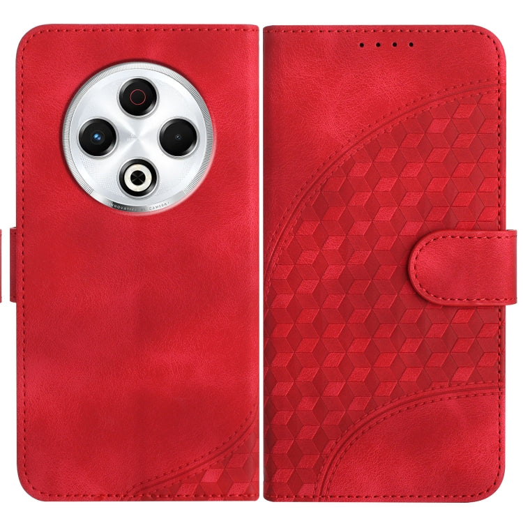 Elephant Head Embossed Phone Leather Case with Lanyard, For Tecno Pova 6 Neo 5G / Spark 30 5G, For Tecno Spark 30 Pro 4G, For Tecno Spark 30 4G, For Tecno Spark Go 5G 2025 / Hot 60i 5G, For Tecno Camon 30 Pro, For Tecno Pova 6 Pro, For Tecno Spark 20 P...