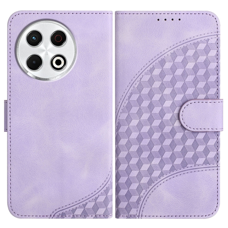 Elephant Head Embossed Phone Leather Case with Lanyard, For Tecno Pova 6 Neo 5G / Spark 30 5G, For Tecno Spark 30 Pro 4G, For Tecno Spark 30 4G, For Tecno Spark Go 5G 2025 / Hot 60i 5G, For Tecno Camon 30 Pro, For Tecno Pova 6 Pro, For Tecno Spark 20 P...