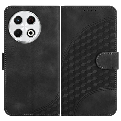 Elephant Head Embossed Phone Leather Case with Lanyard, For Tecno Pova 6 Neo 5G / Spark 30 5G, For Tecno Spark 30 Pro 4G, For Tecno Spark 30 4G, For Tecno Spark Go 5G 2025 / Hot 60i 5G, For Tecno Camon 30 Pro, For Tecno Pova 6 Pro, For Tecno Spark 20 P...