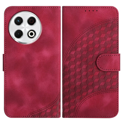Elephant Head Embossed Phone Leather Case with Lanyard, For Tecno Pova 6 Neo 5G / Spark 30 5G, For Tecno Spark 30 Pro 4G, For Tecno Spark 30 4G, For Tecno Spark Go 5G 2025 / Hot 60i 5G, For Tecno Camon 30 Pro, For Tecno Pova 6 Pro, For Tecno Spark 20 P...