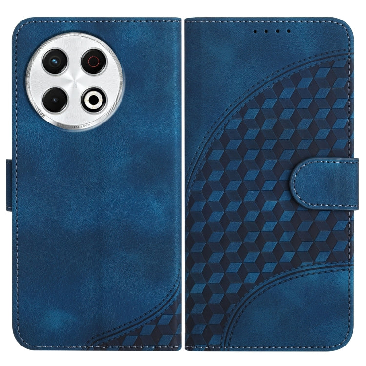 Elephant Head Embossed Phone Leather Case with Lanyard, For Tecno Pova 6 Neo 5G / Spark 30 5G, For Tecno Spark 30 Pro 4G, For Tecno Spark 30 4G, For Tecno Spark Go 5G 2025 / Hot 60i 5G, For Tecno Camon 30 Pro, For Tecno Pova 6 Pro, For Tecno Spark 20 P...