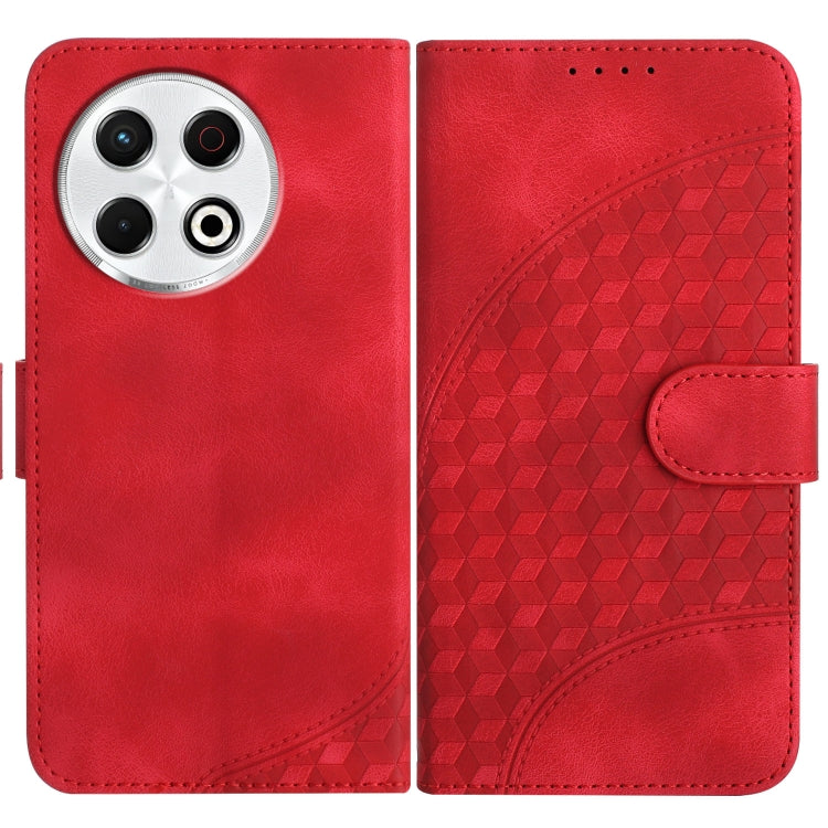 Elephant Head Embossed Phone Leather Case with Lanyard, For Tecno Pova 6 Neo 5G / Spark 30 5G, For Tecno Spark 30 Pro 4G, For Tecno Spark 30 4G, For Tecno Spark Go 5G 2025 / Hot 60i 5G, For Tecno Camon 30 Pro, For Tecno Pova 6 Pro, For Tecno Spark 20 P...