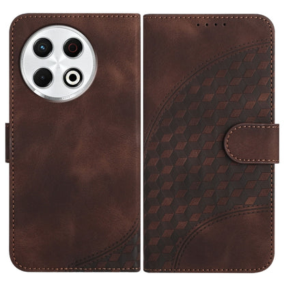 Elephant Head Embossed Phone Leather Case with Lanyard, For Tecno Pova 6 Neo 5G / Spark 30 5G, For Tecno Spark 30 Pro 4G, For Tecno Spark 30 4G, For Tecno Spark Go 5G 2025 / Hot 60i 5G, For Tecno Camon 30 Pro, For Tecno Pova 6 Pro, For Tecno Spark 20 P...