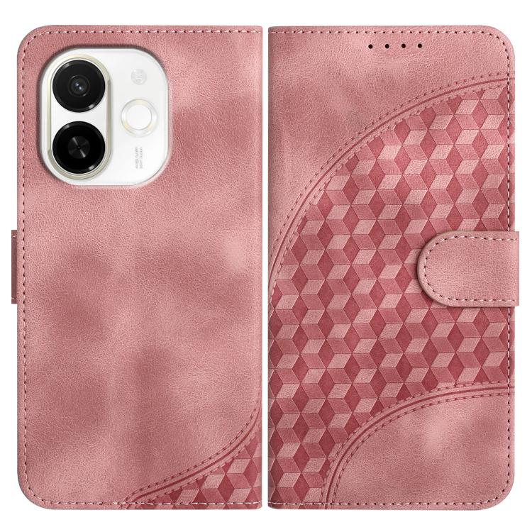 Elephant Head Embossed Phone Leather Case with Lanyard, For Tecno Pova Curve 2 5G, For Tecno Spark Go 3 / Pop 20 4G, For Tecno Spark 50 4G, For Tecno Camon 50 Pro 4G, For Tecno Camon 50 4G, For Tecno Spark Slim, For Tecno Spark 40 4G, For Tecno Pova Cu...