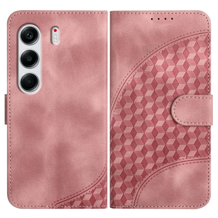 Elephant Head Embossed Phone Leather Case with Lanyard, For Tecno Pova Curve 2 5G, For Tecno Spark Go 3 / Pop 20 4G, For Tecno Spark 50 4G, For Tecno Camon 50 Pro 4G, For Tecno Camon 50 4G, For Tecno Spark Slim, For Tecno Spark 40 4G, For Tecno Pova Cu...