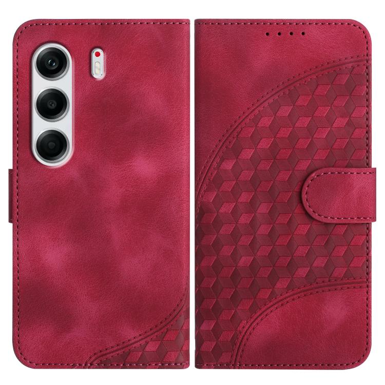 Elephant Head Embossed Phone Leather Case with Lanyard, For Tecno Pova Curve 2 5G, For Tecno Spark Go 3 / Pop 20 4G, For Tecno Spark 50 4G, For Tecno Camon 50 Pro 4G, For Tecno Camon 50 4G, For Tecno Spark Slim, For Tecno Spark 40 4G, For Tecno Pova Cu...