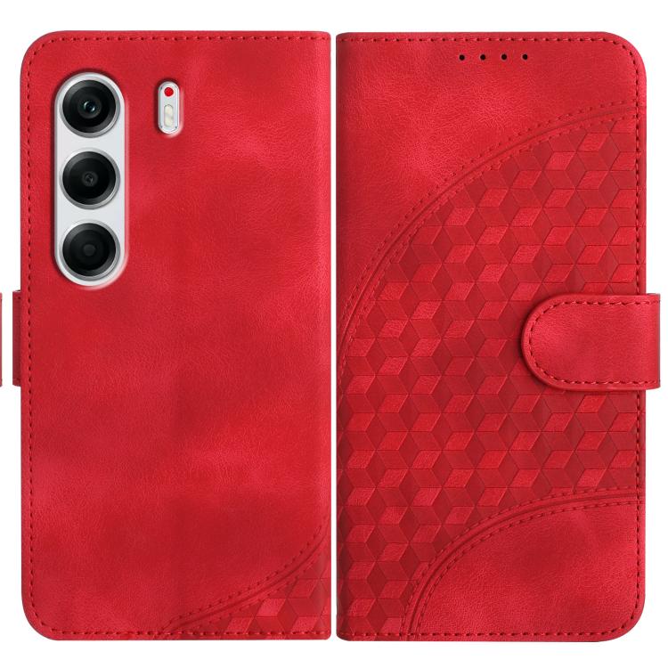 Elephant Head Embossed Phone Leather Case with Lanyard, For Tecno Pova Curve 2 5G, For Tecno Spark Go 3 / Pop 20 4G, For Tecno Spark 50 4G, For Tecno Camon 50 Pro 4G, For Tecno Camon 50 4G, For Tecno Spark Slim, For Tecno Spark 40 4G, For Tecno Pova Cu...