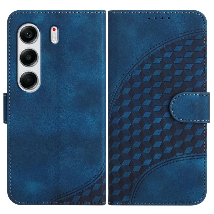 Elephant Head Embossed Phone Leather Case with Lanyard, For Tecno Pova Curve 2 5G, For Tecno Spark Go 3 / Pop 20 4G, For Tecno Spark 50 4G, For Tecno Camon 50 Pro 4G, For Tecno Camon 50 4G, For Tecno Spark Slim, For Tecno Spark 40 4G, For Tecno Pova Cu...
