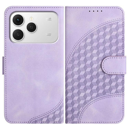 Elephant Head Embossed Phone Leather Case with Lanyard, For Tecno Pova Curve 2 5G, For Tecno Spark Go 3 / Pop 20 4G, For Tecno Spark 50 4G, For Tecno Camon 50 Pro 4G, For Tecno Camon 50 4G, For Tecno Spark Slim, For Tecno Spark 40 4G, For Tecno Pova Cu...