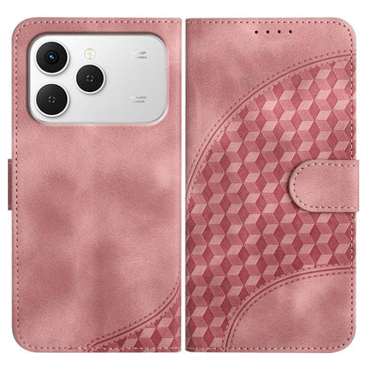 Elephant Head Embossed Phone Leather Case with Lanyard, For Tecno Pova Curve 2 5G, For Tecno Spark Go 3 / Pop 20 4G, For Tecno Spark 50 4G, For Tecno Camon 50 Pro 4G, For Tecno Camon 50 4G, For Tecno Spark Slim, For Tecno Spark 40 4G, For Tecno Pova Cu...