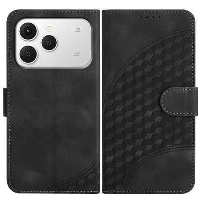Elephant Head Embossed Phone Leather Case with Lanyard, For Tecno Pova Curve 2 5G, For Tecno Spark Go 3 / Pop 20 4G, For Tecno Spark 50 4G, For Tecno Camon 50 Pro 4G, For Tecno Camon 50 4G, For Tecno Spark Slim, For Tecno Spark 40 4G, For Tecno Pova Cu...