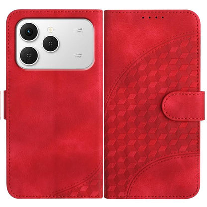 Elephant Head Embossed Phone Leather Case with Lanyard, For Tecno Pova Curve 2 5G, For Tecno Spark Go 3 / Pop 20 4G, For Tecno Spark 50 4G, For Tecno Camon 50 Pro 4G, For Tecno Camon 50 4G, For Tecno Spark Slim, For Tecno Spark 40 4G, For Tecno Pova Cu...