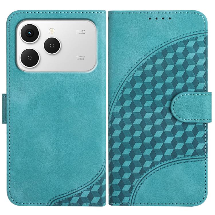 Elephant Head Embossed Phone Leather Case with Lanyard, For Tecno Pova Curve 2 5G, For Tecno Spark Go 3 / Pop 20 4G, For Tecno Spark 50 4G, For Tecno Camon 50 Pro 4G, For Tecno Camon 50 4G, For Tecno Spark Slim, For Tecno Spark 40 4G, For Tecno Pova Cu...