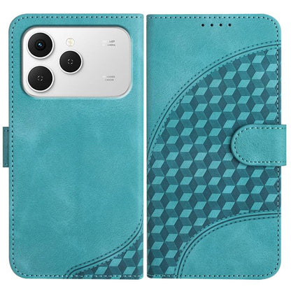 Elephant Head Embossed Phone Leather Case with Lanyard, For Tecno Pova Curve 2 5G, For Tecno Spark Go 3 / Pop 20 4G, For Tecno Spark 50 4G, For Tecno Camon 50 Pro 4G, For Tecno Camon 50 4G, For Tecno Spark Slim, For Tecno Spark 40 4G, For Tecno Pova Cu...