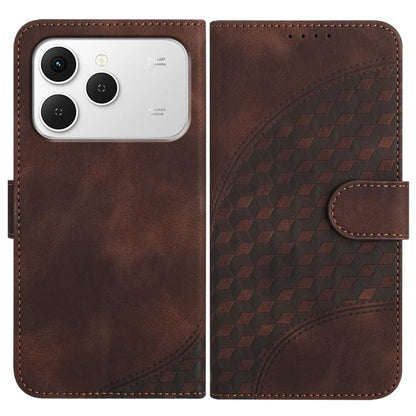 Elephant Head Embossed Phone Leather Case with Lanyard, For Tecno Pova Curve 2 5G, For Tecno Spark Go 3 / Pop 20 4G, For Tecno Spark 50 4G, For Tecno Camon 50 Pro 4G, For Tecno Camon 50 4G, For Tecno Spark Slim, For Tecno Spark 40 4G, For Tecno Pova Cu...