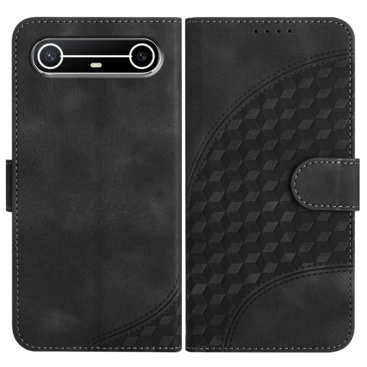 Elephant Head Embossed Phone Leather Case with Lanyard, For Tecno Pova Curve 2 5G, For Tecno Spark Go 3 / Pop 20 4G, For Tecno Spark 50 4G, For Tecno Camon 50 Pro 4G, For Tecno Camon 50 4G, For Tecno Spark Slim, For Tecno Spark 40 4G, For Tecno Pova Cu...