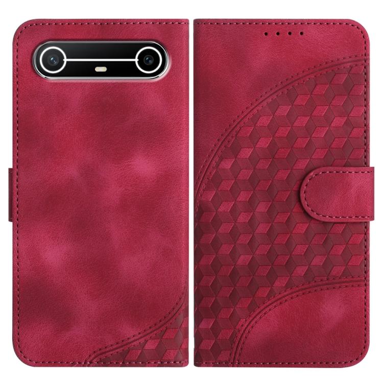 Elephant Head Embossed Phone Leather Case with Lanyard, For Tecno Pova Curve 2 5G, For Tecno Spark Go 3 / Pop 20 4G, For Tecno Spark 50 4G, For Tecno Camon 50 Pro 4G, For Tecno Camon 50 4G, For Tecno Spark Slim, For Tecno Spark 40 4G, For Tecno Pova Cu...