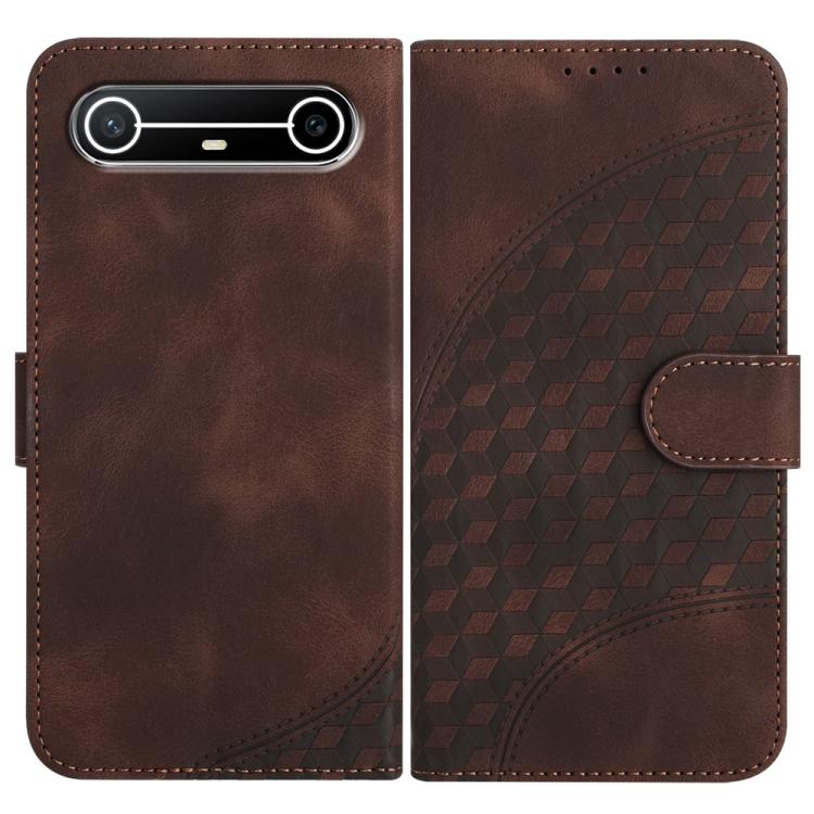 Elephant Head Embossed Phone Leather Case with Lanyard, For Tecno Pova Curve 2 5G, For Tecno Spark Go 3 / Pop 20 4G, For Tecno Spark 50 4G, For Tecno Camon 50 Pro 4G, For Tecno Camon 50 4G, For Tecno Spark Slim, For Tecno Spark 40 4G, For Tecno Pova Cu...