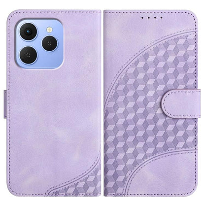 Elephant Head Embossed Phone Leather Case with Lanyard, For Tecno Pova Curve 2 5G, For Tecno Spark Go 3 / Pop 20 4G, For Tecno Spark 50 4G, For Tecno Camon 50 Pro 4G, For Tecno Camon 50 4G, For Tecno Spark Slim, For Tecno Spark 40 4G, For Tecno Pova Cu...