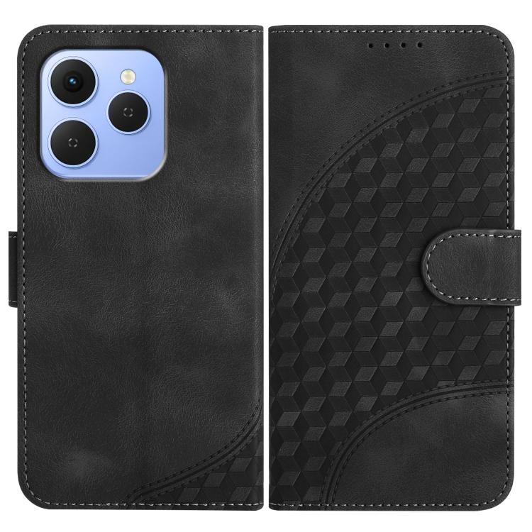 Elephant Head Embossed Phone Leather Case with Lanyard, For Tecno Pova Curve 2 5G, For Tecno Spark Go 3 / Pop 20 4G, For Tecno Spark 50 4G, For Tecno Camon 50 Pro 4G, For Tecno Camon 50 4G, For Tecno Spark Slim, For Tecno Spark 40 4G, For Tecno Pova Cu...