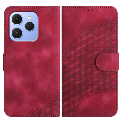 Elephant Head Embossed Phone Leather Case with Lanyard, For Tecno Pova Curve 2 5G, For Tecno Spark Go 3 / Pop 20 4G, For Tecno Spark 50 4G, For Tecno Camon 50 Pro 4G, For Tecno Camon 50 4G, For Tecno Spark Slim, For Tecno Spark 40 4G, For Tecno Pova Cu...