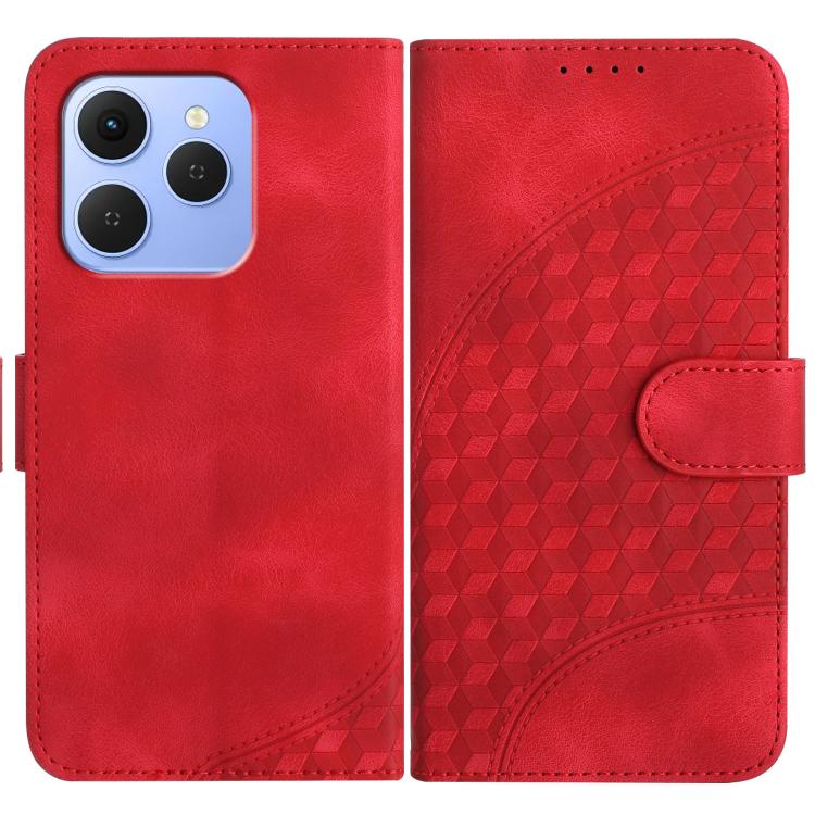 Elephant Head Embossed Phone Leather Case with Lanyard, For Tecno Pova Curve 2 5G, For Tecno Spark Go 3 / Pop 20 4G, For Tecno Spark 50 4G, For Tecno Camon 50 Pro 4G, For Tecno Camon 50 4G, For Tecno Spark Slim, For Tecno Spark 40 4G, For Tecno Pova Cu...