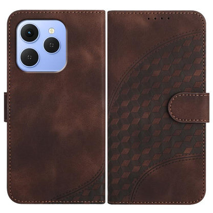 Elephant Head Embossed Phone Leather Case with Lanyard, For Tecno Pova Curve 2 5G, For Tecno Spark Go 3 / Pop 20 4G, For Tecno Spark 50 4G, For Tecno Camon 50 Pro 4G, For Tecno Camon 50 4G, For Tecno Spark Slim, For Tecno Spark 40 4G, For Tecno Pova Cu...
